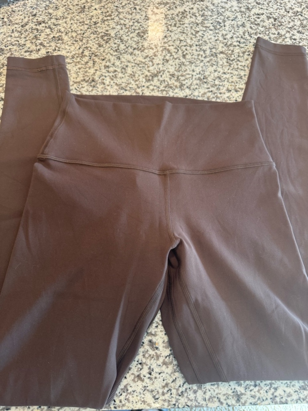 NWOT—Lululemon Walnut Crunch Brown High-Rise Align 28” Leggings